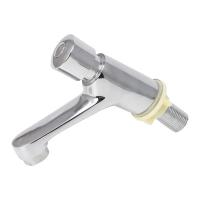 Grifo De Baño Auto-Cerrado Ahorrador De Agua Con Botón De Retraso Accesorio De Baño Material De Acero Inoxidable Montaje En Superficie - details 3