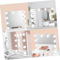 Luz de espejo Luz de tocador Luz de maquillaje Hollywood estilo regulable Luz de maquillaje espejo de luz espejo de baño - details 7