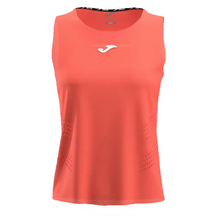 Camiseta de tirante Joma Challenge coral para mujer. Ideal para pádel y otros deportes - 1
