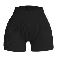 Shorts De Yoga Para Mujer Verano Cintura Alta Terciopelados Fitness Pantalones De Deporte Exterior Terciopelados Estilo Three-point - details 3