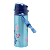 BOTELLA POP UP DE ALUMINIO CON CORREA 730 ML STITCH DRAWING - STOR - details 2