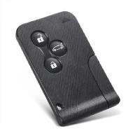 BARAC Mando Llave Carcasa con 3 botones de Tarjeta Inteligente, para RENAULT Clio Logan Megane 2 3 Koleos Scenic, llavero - details 0