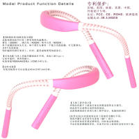 Lámpara de lectura con protección ocular, lámpara colgante para el cuello, lámpara para correr, lámpara de lectura para dormitorio universitario, luz LED de noche, lámpara de escritorio para estudio y libros - details 2