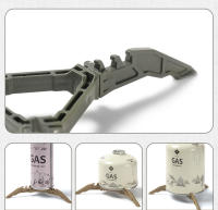 Soporte Base Plegable Portátil Para Botella De Gas De Camping Exterior Trípode Para Tanque De Gas Accesorio De Estufa De Butano - details 5
