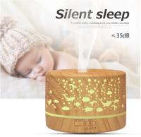 Essential Oil Diffuser, Ultrasonic Aromatherapy Humidifier, Electric Aromatherapy Belt, 7 Lights, Hollow Ocean, Great Gift Choice for Christmas and New Year - details 2