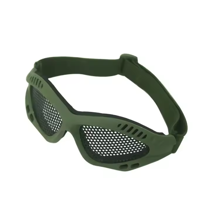 Gafas de rejilla verde oscuro para airsoft - 1