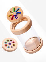 Juego De Colores 2 En 1 Con Copas De Acrílico Transparentes Y Tapa Juguetes Educativos Para Niños De 3-6 Años - details 1