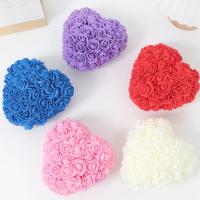 Rosa De Amor 15cm PE Flor Artificial Para Regalo De San Valentín Decoración De Habitación Boda Cumpleaños DIY Año Nuevo Casamiento - details 3
