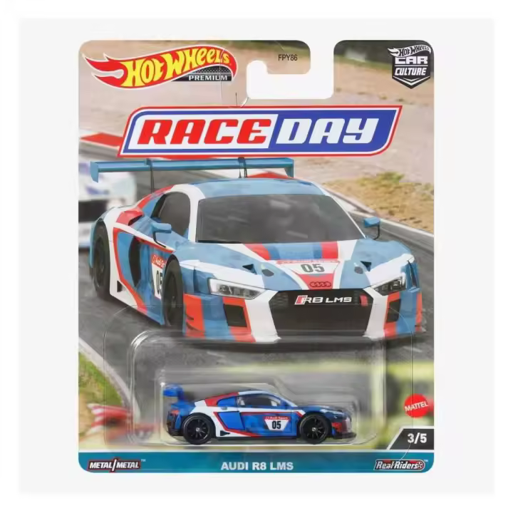 Hot Wheels Premium Car Culture Race Day Audi R8 LMS - 1