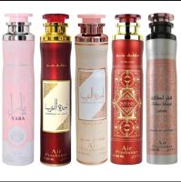 Pack de 5 ambinetadores arabes de 300ml cada uno,Ambientadores de casa Yara rosa,Ameerat al Arab ,Badee al oud sublime,Ameerat al arab prive rose + Fachkar LATTAFA ,Spray de casa intenso,agradable,floral,dulce NOVEDAD - details 0