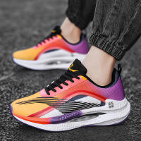 Zapatillas De Correr Plataforma Para Hombre Estilo Calle Deportivas Casual Ligeras Con Suela De Goma Transpirables Talla True - details 7