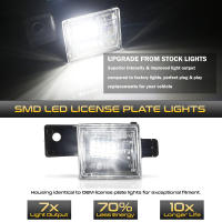 2pcs Luz LED Para Placa De Identificación De Coche Para Chevrolet Colorado Silverado GMC Canyon Sierra 1500 2500HD 3500HD Accesorios De Camión - details 3