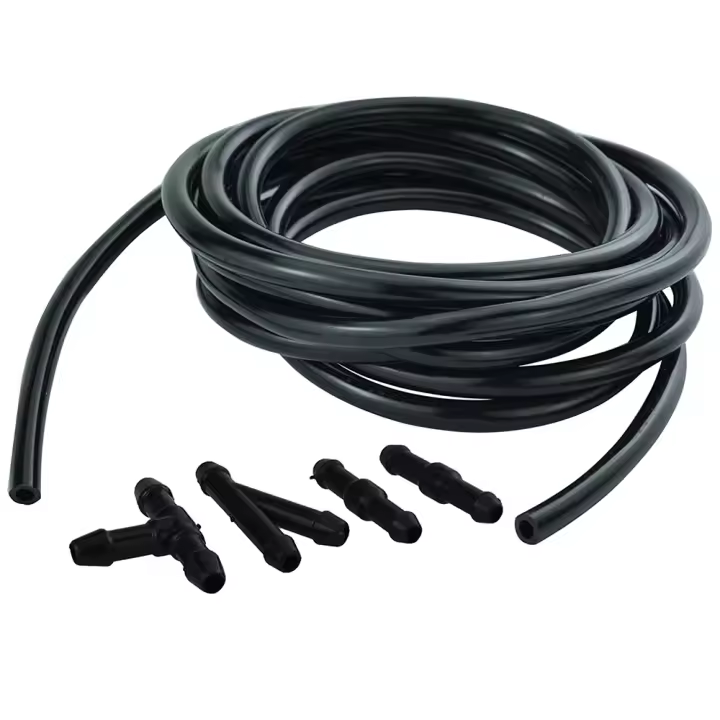 Tubo De Lavadora De Parabrisas Universal 2m Con Conector T Y Recto Para Ventana Frontal Faros Bomba De Coche Piezas De Auto - 1