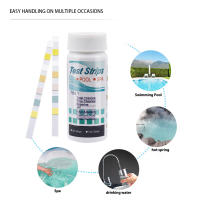 50/100pcs Pruebas De pH Para Piscina 3/5/6/7 En 1 Papel De Prueba Para Agua De Piscina Y SPA Herramienta De Dureza Total Para Cloro Y Bromo - details 5