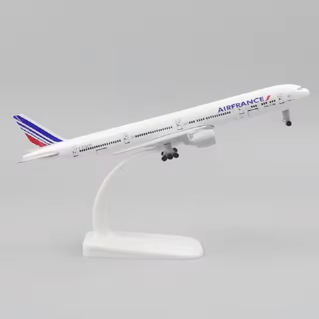 Modelo De Avión Boeing 777 Air Canada De 20CM En Aleación Para Juguete Con Ruedas Replicado De Avión Coleccionable Para Niños Regalo - 1