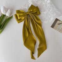 Pinza Para El Cabello De Estilo Coreano Para Mujeres Roja Con Lazo Y Abanico De Cinta Larga Accesorios De Cabello De Tela Cute/románticos - details 10