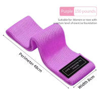 Pack De 3 Bandas De Resistencia Para Estiramiento Y Sentadillas Tamaño Grande Mediano Y Pequeño Equipo De Yoga Para Caderas Y Piernas - details 4