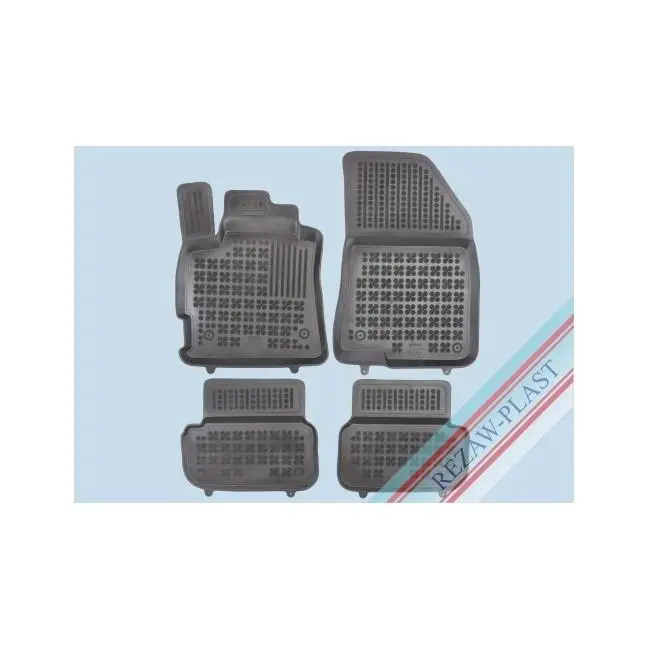 Rezaw Plast Alfombrilla caucho 3D premium  Dacia SANDERO III version 4x2  2020 -   Dacia SANDERO III Stepway, version 4x4  2020 -   REF: 203411 - 1