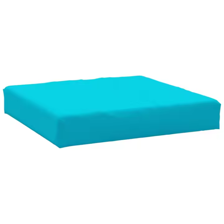 vidaXL Cojines para palés 2 unidades tela Oxford turquesa - 1
