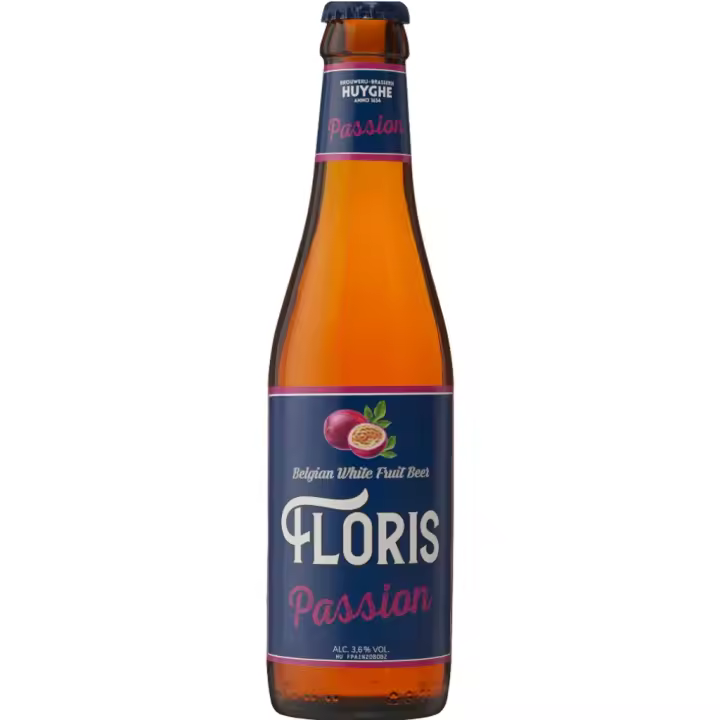6 uds x Floris Passion 33Cl cerveza belga con trigo y fruta de la passion - 1