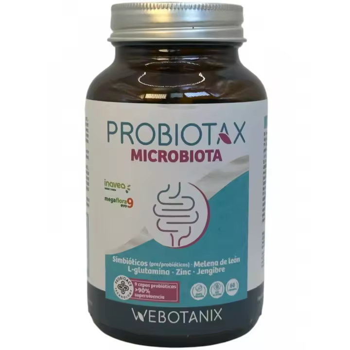 Probiotax Microbiota 60 Cápsulas de WeBotanix - 1