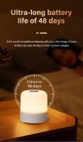Lámpara De Noche RGB Recargable Toque Con Control Remoto Luz Decorativa LED Para El Hogar Vida Útil De La Batería Larga Duración Para Dormitorio - details 5