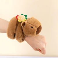 Nuevo Pulsera De Capybara De Peluche Kawaii Accesorio Infantil Juguete De Algodón Ecológico Regalo Divertido Para Niños - details 7