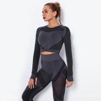 NCLAGEN Leggings De Yoga Para Mujer Cintura Alta Sin Costuras Transpirables Malla Deportivas Para Gimnasio Running Y Yoga - details 15
