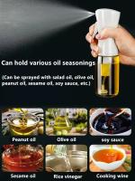 Botella De Rociador De Vidrio Doble Tubo Para Control De Grasa Y Aceite Ecológico Adecuado Para Cocina Barbacoa Air Fryer - details 11