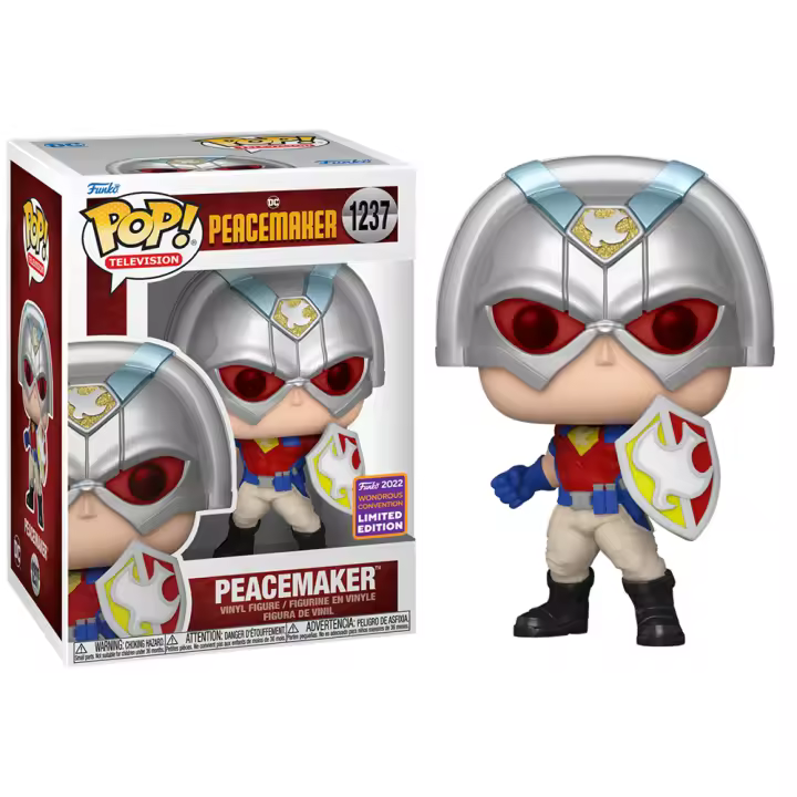 Funko Pop! El Pacificador con Escudo (Wondrous Convention 2022), 63681, Nº1237 - 1