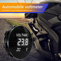 Voltímetro Redondo DC 5V-48V LED Digital Para Coche Barco Marítimo Prueba Y Monitorización De Capacidad De Batería - details 0