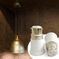 Adaptador De Bombilla B22 a E27 Sin Soldar 1/4/10 Piezas Soporte De Lámpara Convertidor De Sockets Extensión Para Bombillas - details 7