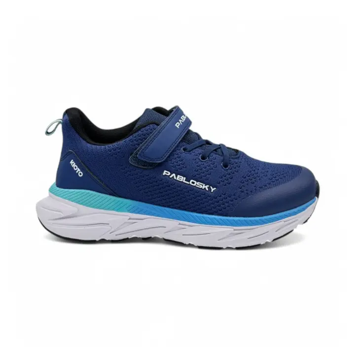 Zapatillas marca Pablosky para infantil en color azul - 1