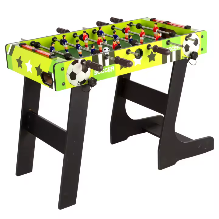 COLORBABY - Mesa futbolín infantil, 2 jugadores, con marcadores manuales, fabricada de madera resistente, juegos de mesa, futbolines para niños, recomendado a partir de 6 años - 1