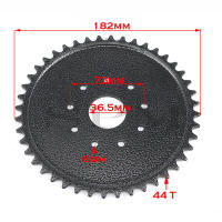 Kit De Montaje De Cadena Trasera Para Bicicleta Motocicleta 44 Dientes Apto Para 49cc 66cc 80cc Metal Con Almohadillas De Goma - details 6