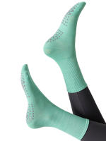 Calcetines De Gimnasio De Algodón Transpirables Para Yoga Y Pilates Antideslizantes Para Mujer Compresión Deporte Con Logo Unisex Personalizable - details 7