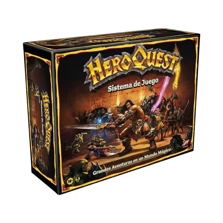HeroQuest Sistema de Juego Hasbro F2847 Juguetes HASBRO - 1