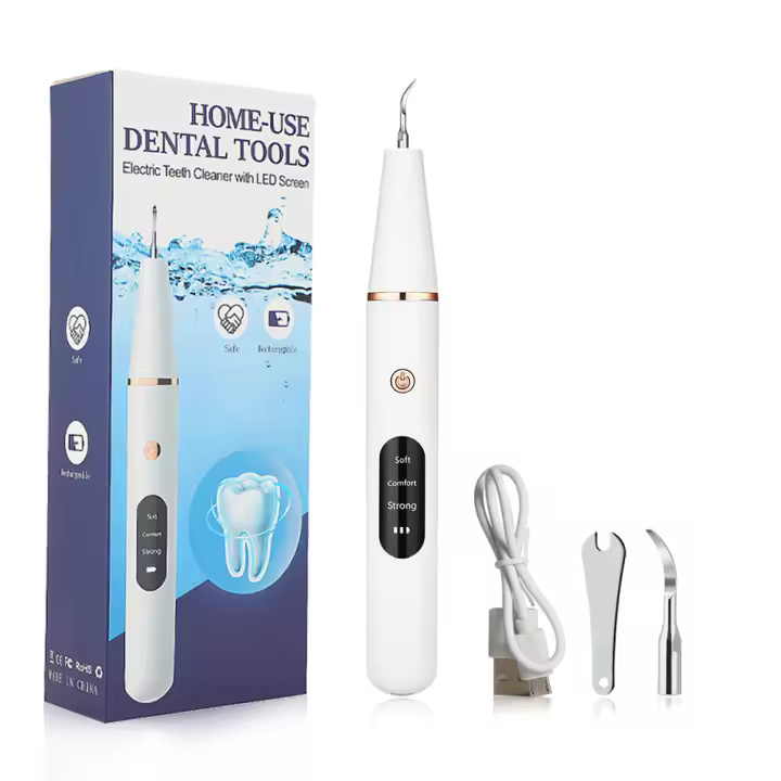 Limpieza Profunda De Dientes Con Escáner Ultrasonido Eliminador De Cal Y Manchas De Encías Herramienta Para Eliminar Placa Y Tartar En Dientes - 1