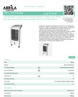 FABRILAMP Climatizador Evaporativo Ventisca Blanco 80w 3vel 4litros Oscilante.portatilil C/acumulador De Frio,3Velocidades，4ruedas 57x26x24cm Calidad de confianza - details 1