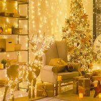 Luces De Cadena LED Impermeables Para Decoración De Navidad Y Bodas 10M 20M 50M Luz De Árbol De Navidad Y Jardín Iluminación De Fiesta En Casa - details 8