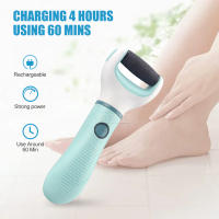 Pulidora De Pies Inalámbrica Recargable USB Impermeable Portátil Anti Callos Y Piel Muerta Herramienta De Pedicura Para Cuidado De Los Pies Resistentes a Las Roturas - details 0