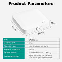 Puente De Control Remoto ZigBee Bluetooth Tuya Smart Life Multimodo Herramienta Domótica Compatible Con Alexa Y Google Home - details 13