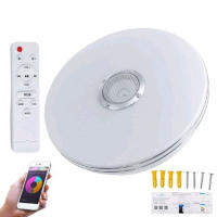 Lámpara Techo Inteligente RGB Moderna Bluetooth Compatible Iluminación Para Decoración Del Hogar Y Habitación De Niños Control Remoto Dimmable Zona Superficial LED 220V - details 4