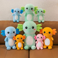 Almohada De Peluche Axolotl Lindo Juguete De Peluche Para Decoración Del Hogar Material Suave Adecuado Para Niños De 0-3Años - details 2