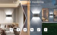 Lámpara De Pared LED Impermeable IP65 Para Exterior 2W 4W 6W 8W 12W Luz De Jardín Aluminio Para Dormitorio Sala De Estar Escaleras Iluminación - details 8