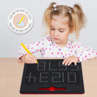 Tablero De Dibujo Magnético Para Niños Con Pluma Magnética Y Tabla De Borrado Educativo Juguetes Para Aprendizaje De Dibujo Regalo Para Niños - details 1