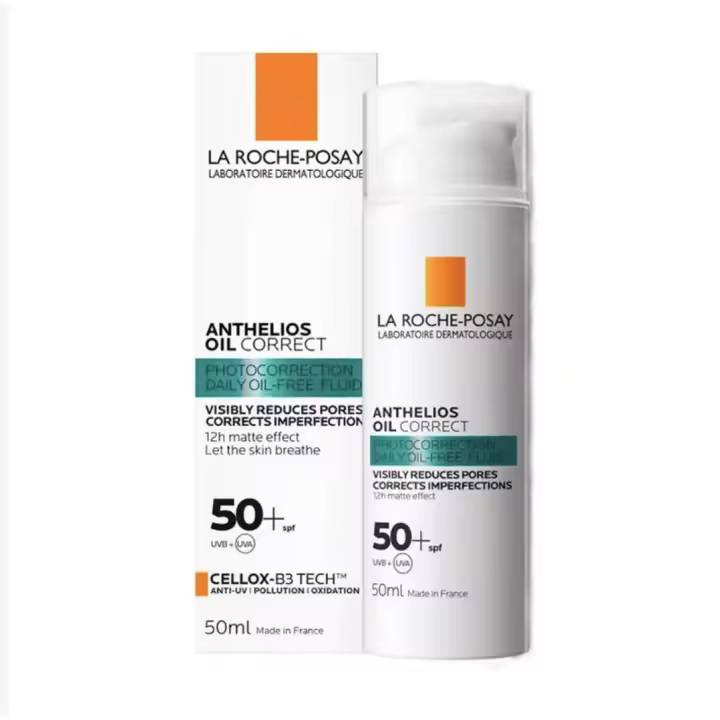 LA ROCHE-POSAY - Crema ANTHELIOS OIL CORRECT SPF 50+ - 1
