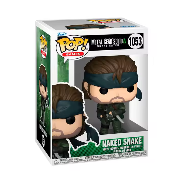 FIGURA FUNKO POP METAL GEAR SOLID DELTA SNAKE EATER NAKED SNAKE 9 CM - Nuevo a Estrenar - Original FUNKO - PREVENTA - Lanzamiento 30/04/25 (Puede cambiar) - 1