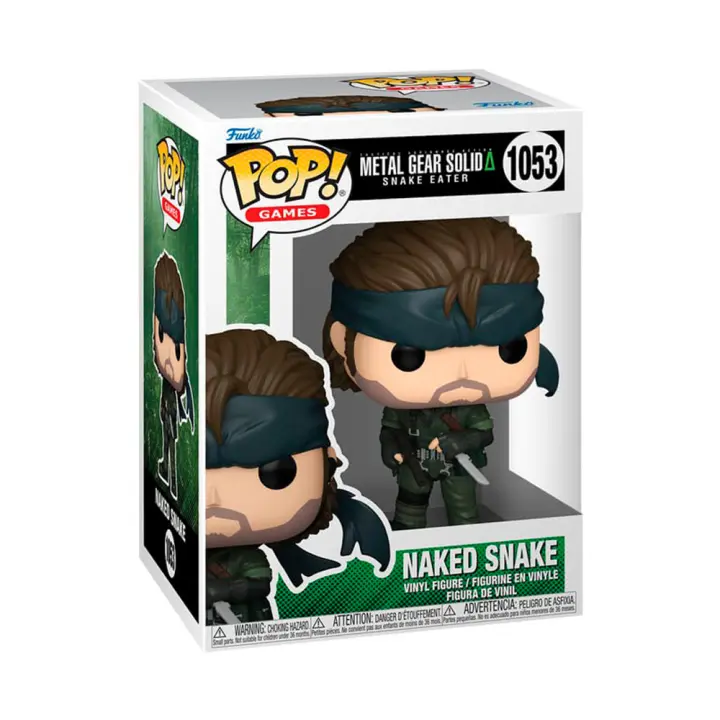 FIGURA FUNKO POP METAL GEAR SOLID DELTA SNAKE EATER NAKED SNAKE 9 CM - Nuevo a Estrenar - Original FUNKO - PREVENTA - Lanzamiento 30/04/25 (Puede cambiar) - 1