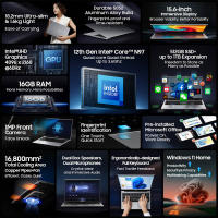 Blackview Acebook 8 Laptop, pantalla IPS de 15.6" 1920*1080, Intel Core N97 4 Core Hasta 3.6GHz, 16GB RAM 512GB SSD, WiFi de banda dual Bluetooth 5.0, 2*USB 3.0 1*USB 2.0 1*USB-C 1*HDMI 2.0 1*Jack de audio 1*Ranura para tarjeta MicroSD, Batería de 38Wh 36 - details 0